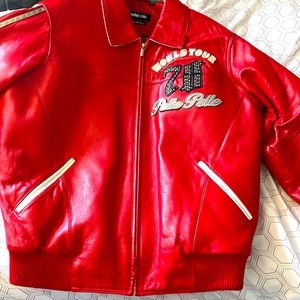 Pelle pelle red white and black